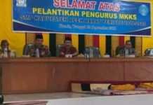 Bupati Aceh Barat Lantik Pengurus MKKS SMP