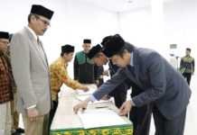 Adun Munjir Dilantik Sebagai Kabag Umum dan Keuangan ISBI Aceh