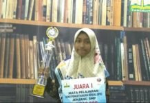 Siswi SMPN Unggul Calang Aceh Jaya Wakili Aceh ke OSN Tingkat Nasional