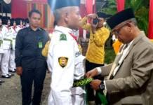 72 Anggota Paskibraka Aceh Besar Dikukuhkan