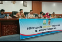 Cabdindik Aceh Jaya Gelar Seleksi Duta Pelajar Kamtibmas dan KKP Tingkat SMA