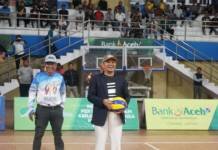 Mawardi Buka Turnamen Bola Voli Piala Bupati Aceh Besar