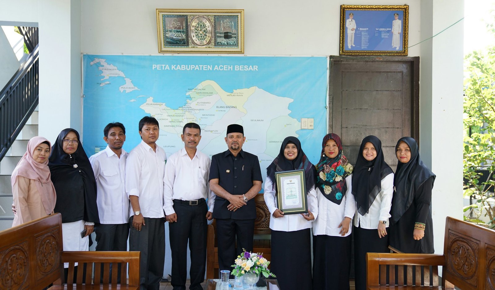 Tim Literasi Aceh Besar Audiensi dengan Bapak Bupati
