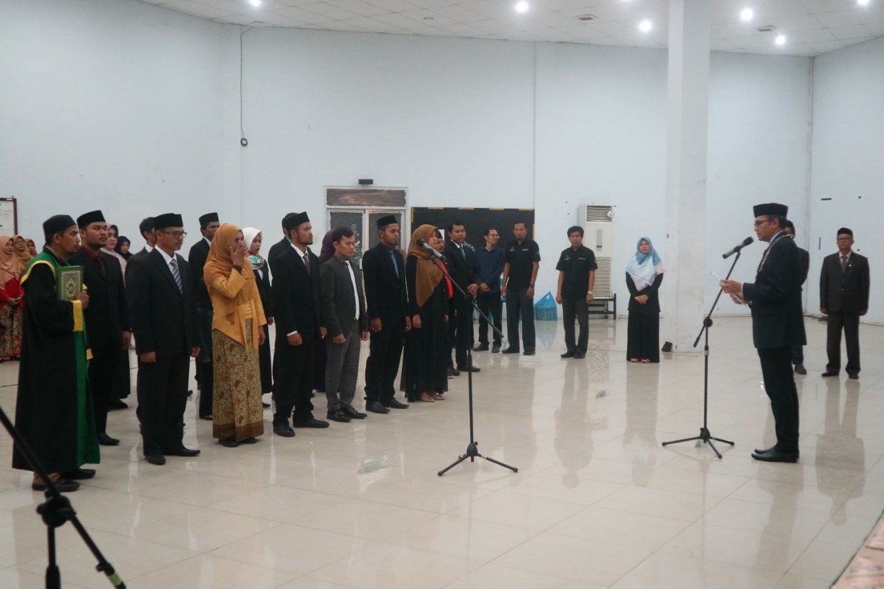Rektor ISBI Aceh Lantik Beberapa Pejabat Baru