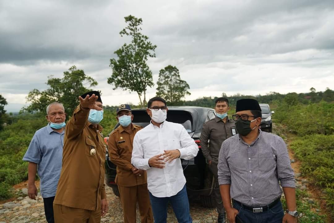 Anggota DPR-RI Asal Aceh Tinjau Kesiapan Pembangunan IPDN