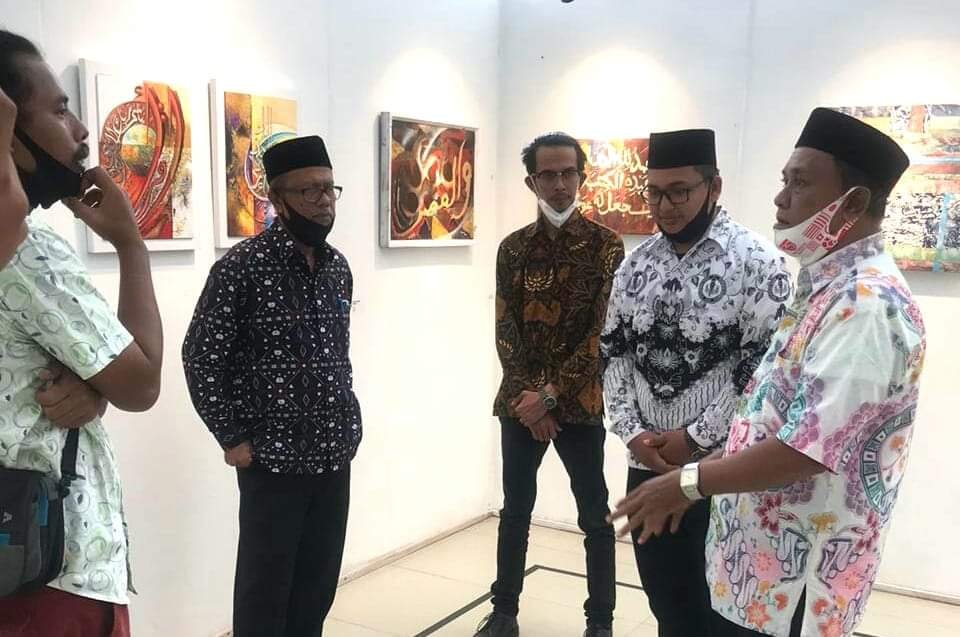 ISBI Aceh gelar Pameran Seni Rupa “Kaligrafi kontemporer, Tarekat Garis”