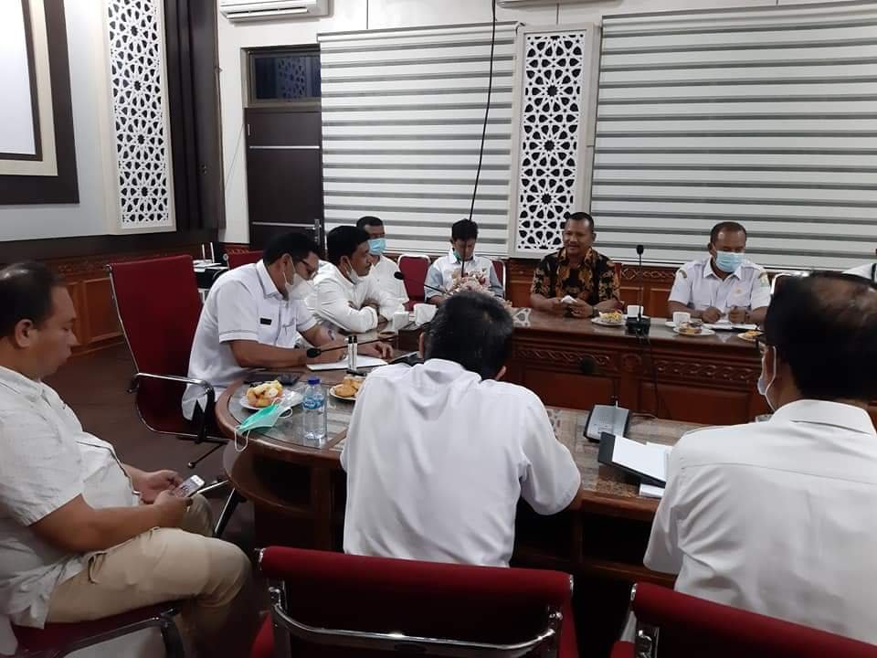 Kadisdikbud Kabupaten Kota Audiensi dengan Kadisdik Aceh