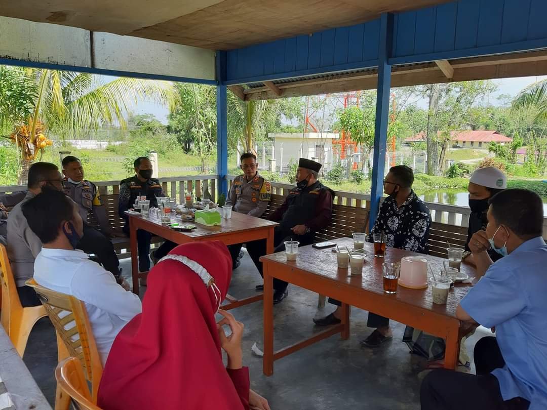 Pengurus Pokdarkamtibmas Audiensi dengan Polres Abes