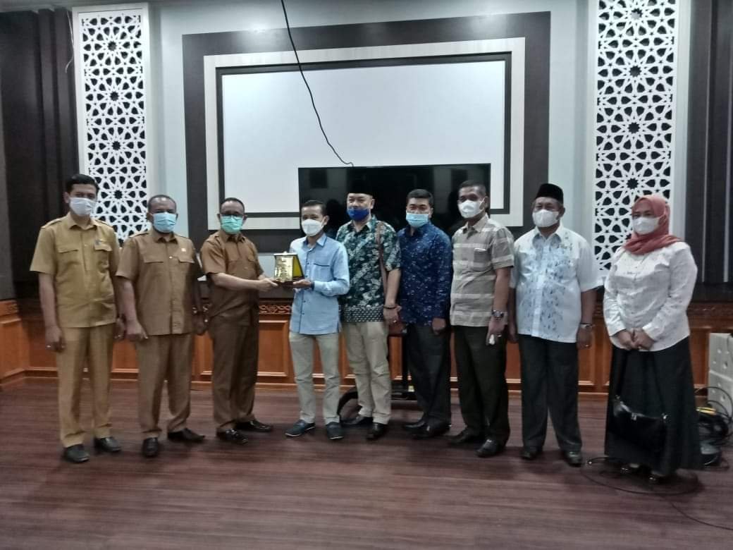 Kepala Disdik Aceh Terima Kunker Komisi B DPRD Langkat