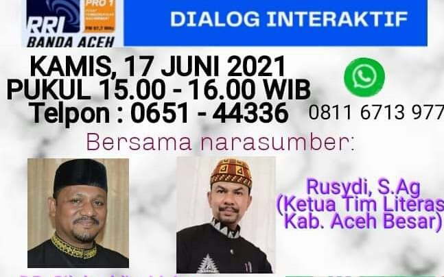 Ayo Ikutan! Hari Ini Ada Dialog Interaktif di RRI Tentang Literasi, Ini Jadwalnya
