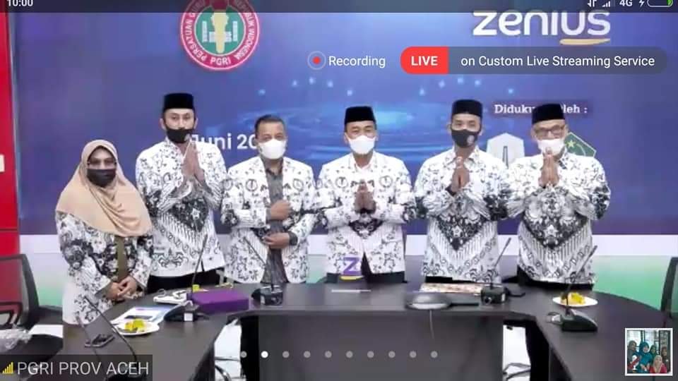 PGRI Aceh – Zenius Teken MoU dan Gelar Lokakarya Nasional, Dibuka oleh Kakanwil Kemenag Aceh