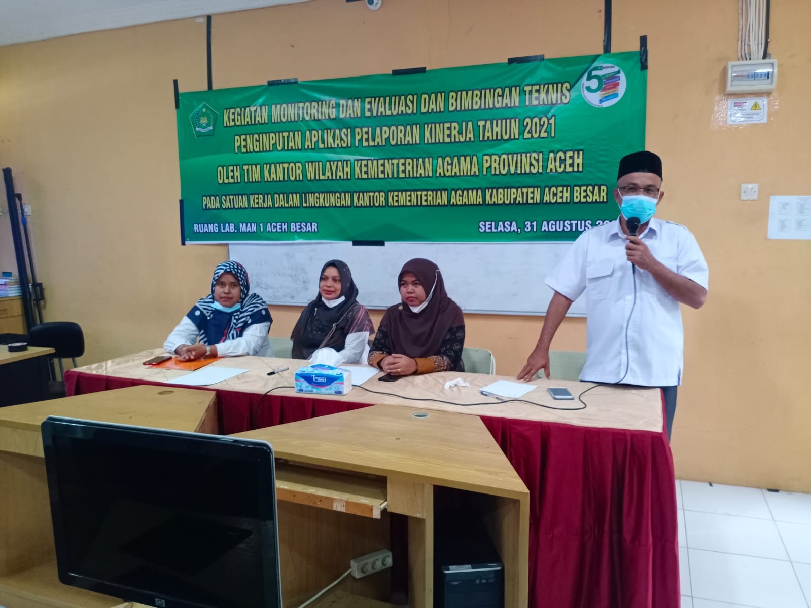 18 ASN Kemenag Aceh Besar Ikut Bimtek Aplikasi Laporan Kinerja