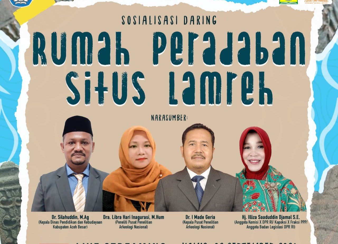 Puslit Arkenas Sosialisasi Daring Rumah Peradaban Situs Lamreh