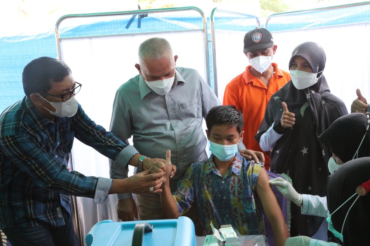 Dorong Percepatan Vaksinasi, Kadisdik Aceh : Bapak/Ibu Guru Tulang dan Kulit Saya di Daerah
