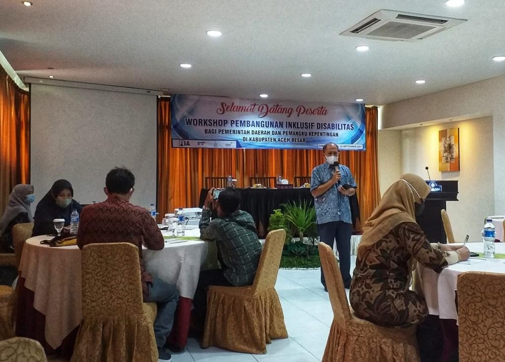FBA Gelar Workshop Pembangunan Inklusif Disabilitas bagi Pemangku Kepentingan di Aceh Besar