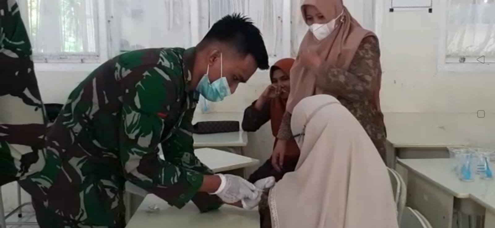 Ratusan Siswa dan Guru MTsN Model Banda Aceh di Vaksin 1 IMG 20210930 WA0219