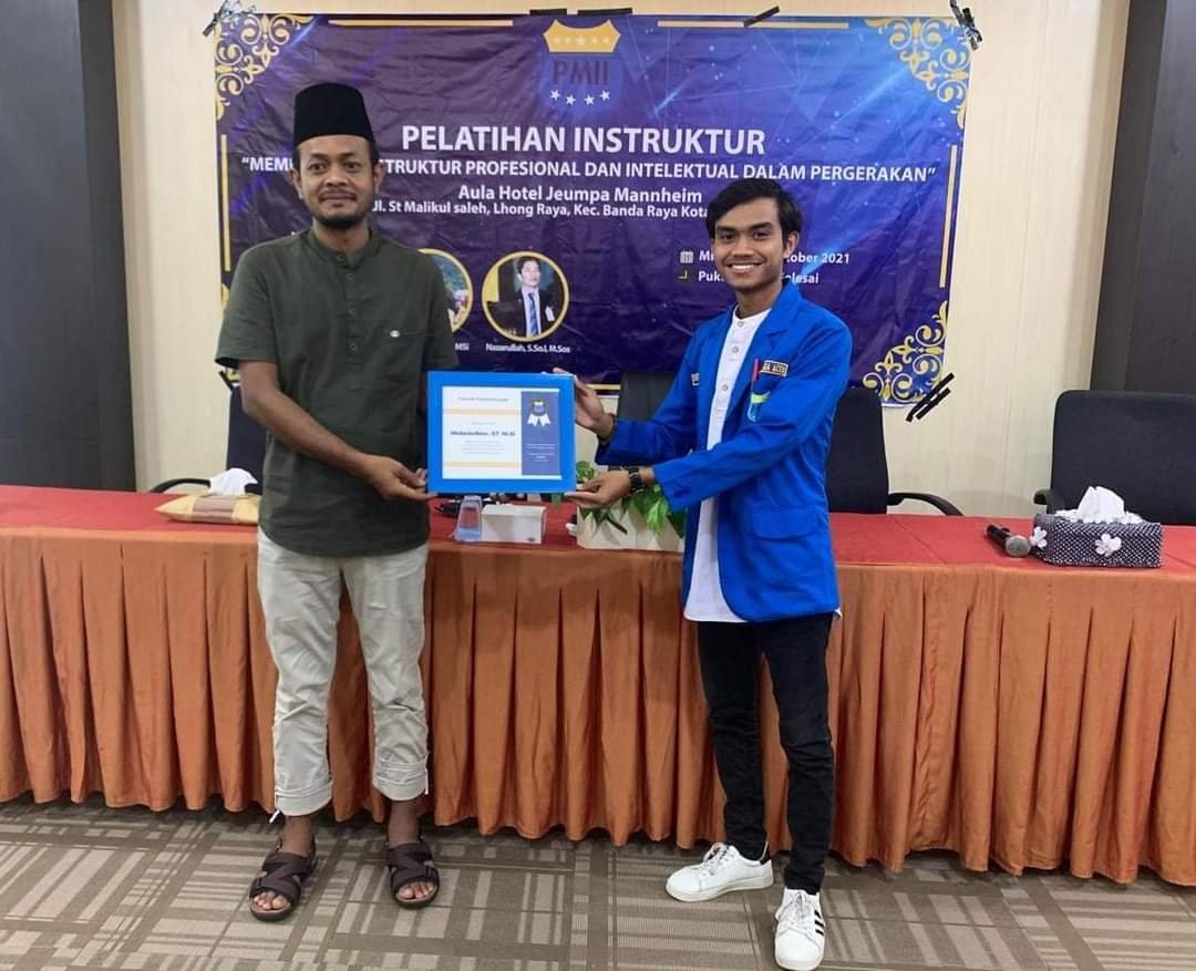 PC PMII Banda Aceh Adakan Pelatihan Instruktur bagi Kader