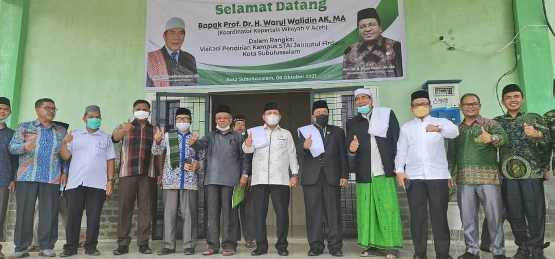 Wali Kota Subulussalam Dukung Penuh Pendirian STAI Jannatul Firdaus