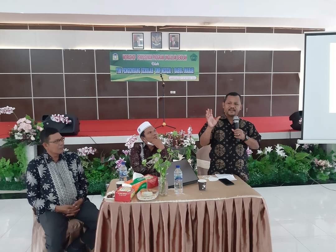 SMPN 1 Darul Imarah Adakan Workshop Program Keunggulan