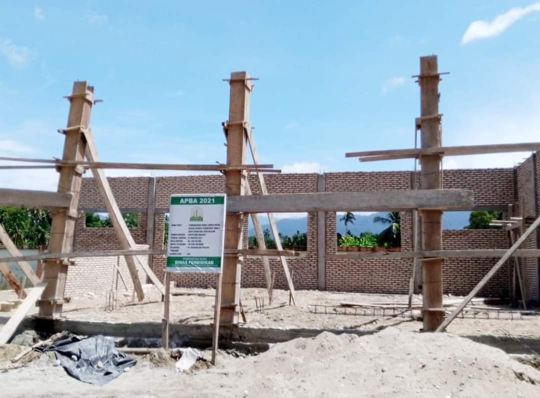 Disdik Aceh Bangun Fasilitas SMAN 3 Kluet Utara