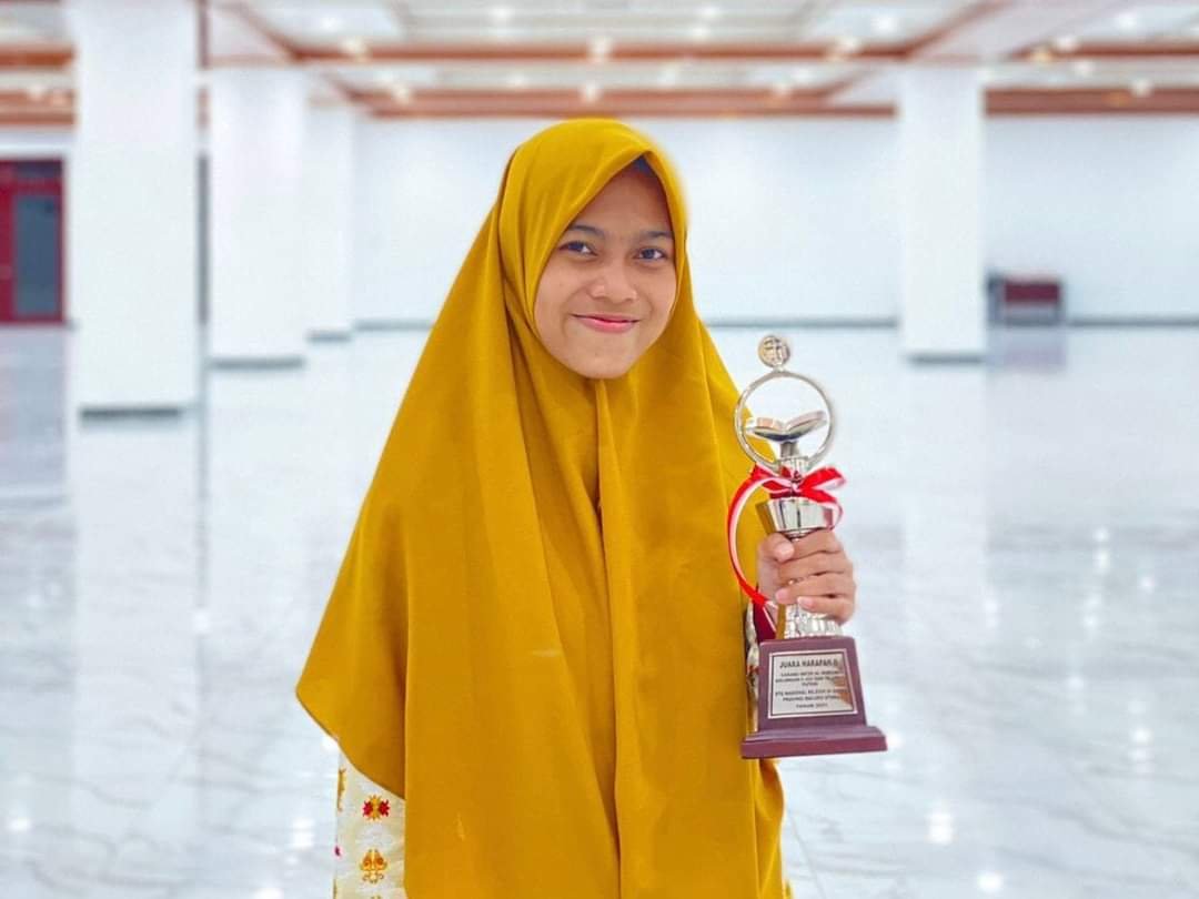 Sahula Ruzni, Hafizhah Alumni IQ Harumkan Nama Aceh di Pentas Nasional