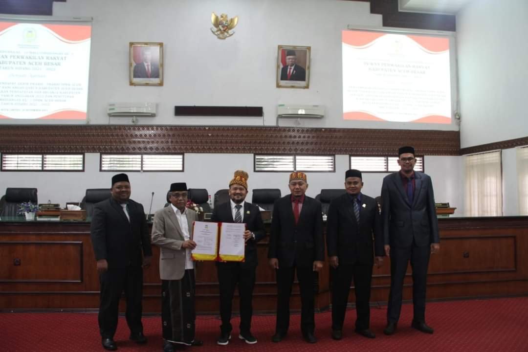 DPRK Aceh Besar Sepakati Raqan APBK Aceh Besar 2022