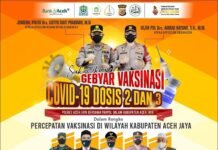 Polres Aceh Jaya bersama Parpol akan Gelar Vaksinasi Berhadiah Minyak Goreng