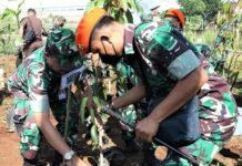 Jelang Hari Bakti Ke-75 TNI AU, Seskoau Ikuti Bakti Sosial TNI AU Bakorda Bandung