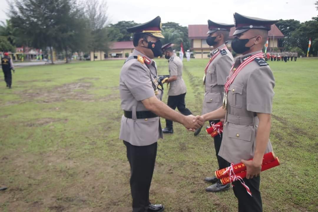Lantik Bintara Polri, Wakapolda Aceh: Bantu Tingkatkan Kepercayaan Publik