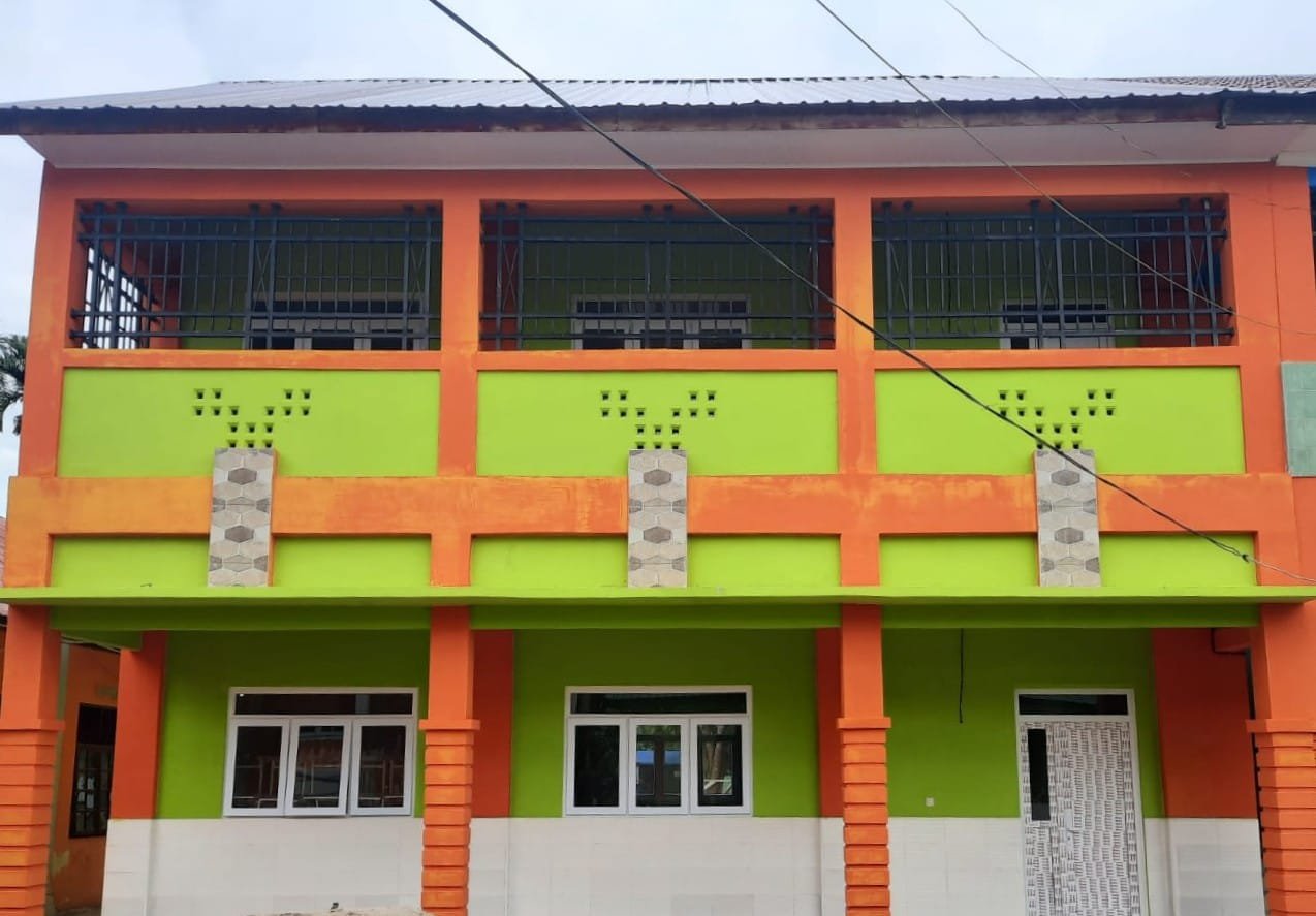 Pembangunan RKB di SMKN 1 Karang Baru Aceh Tamiang Sesuai Spek