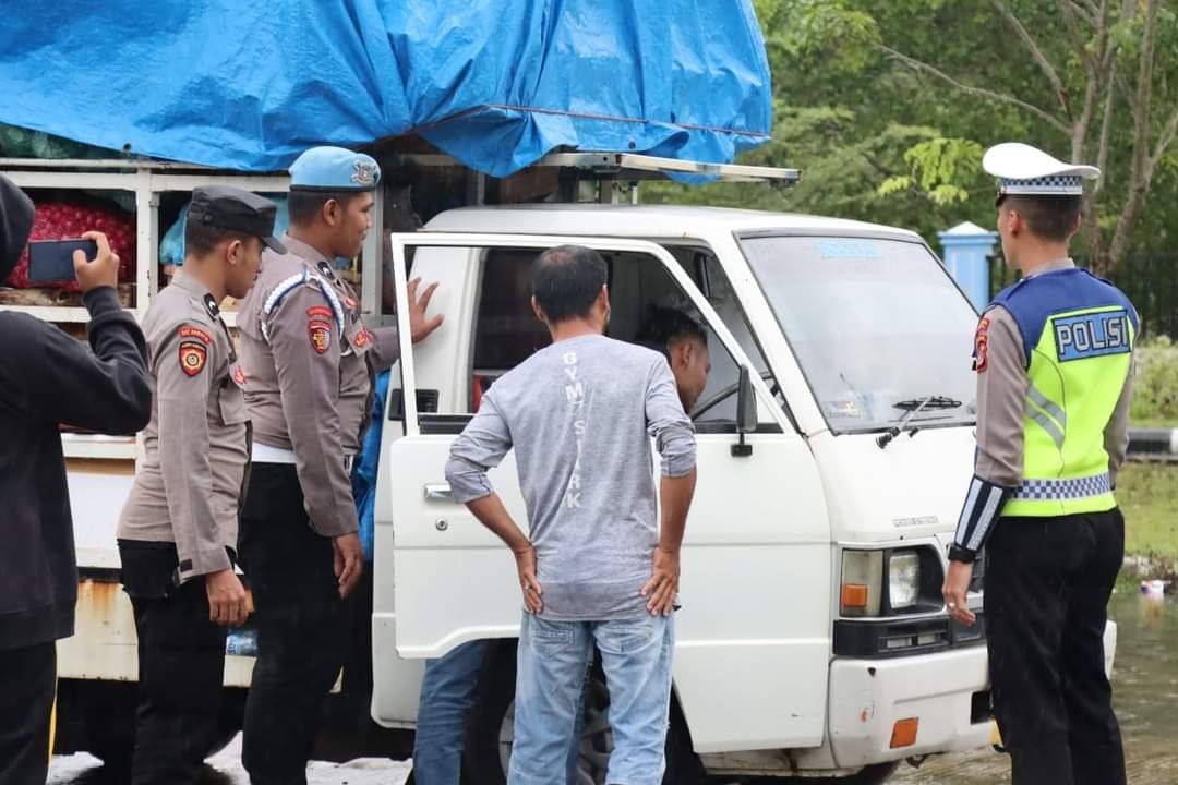 Jelang Imlek, Polres Sabang Gelar Razia di Pelabuhan Balohan