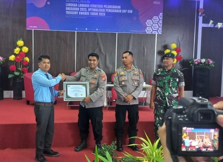 Polres Bireuen Dinobatkan sebagai Peraih IKPA Terbaik Pertama oleh KPPN
