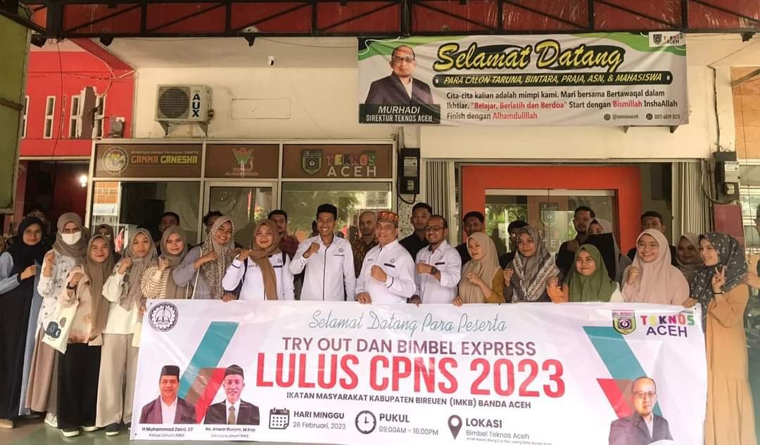 IMKB-Teknos Aceh Adakan Try Out dan Bimbel Gratis bagi Warga Bireuen