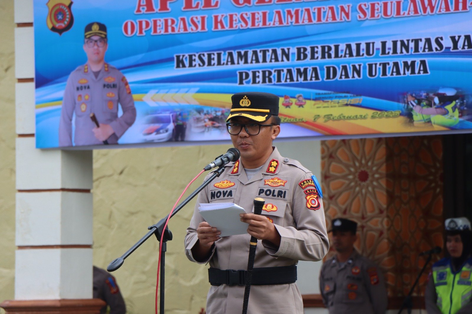 AKBP Nova Suryandaru Minta Masyarakat Aceh Selatan Tertib Lalu Lintas