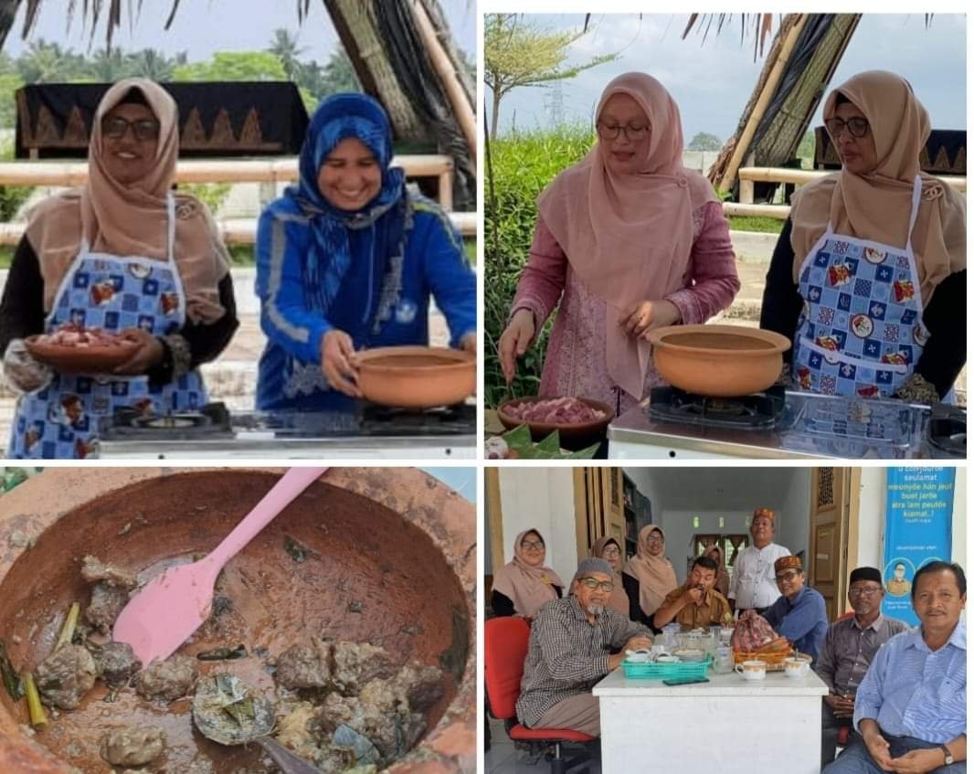 MAA dan TP PKK Aceh Besar Demo Pengolahan Kuliner Khas Sie Teu-om.