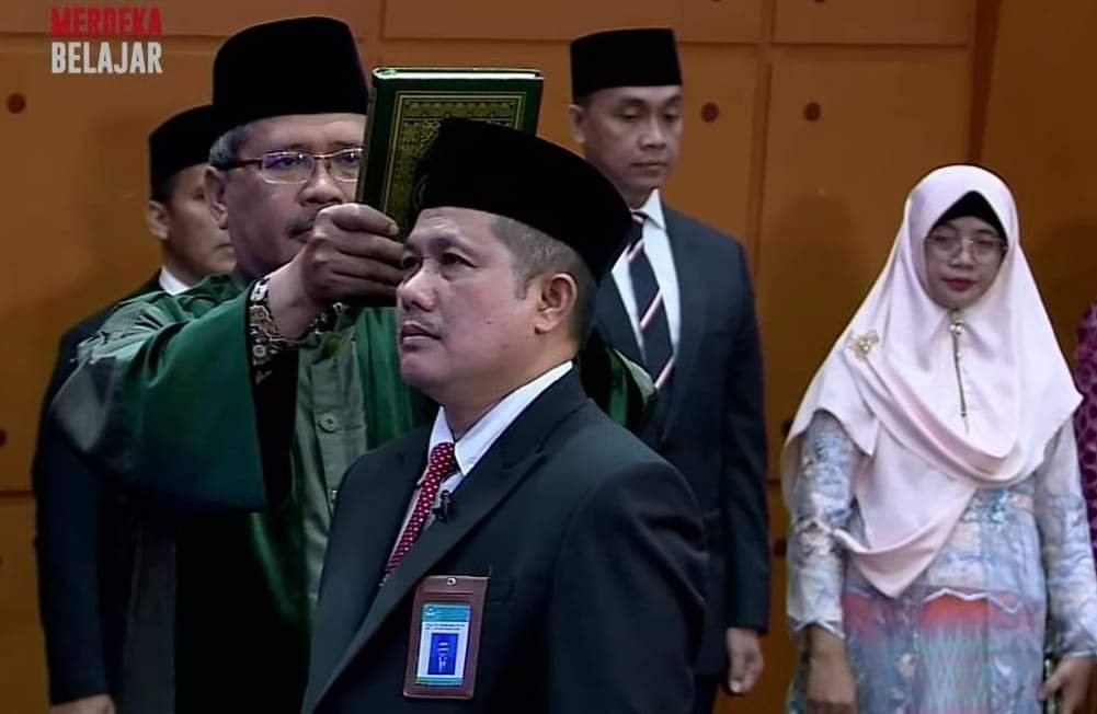 Muslihuddin Dilantik sebagai Kepala BBPMP Sumatera Barat