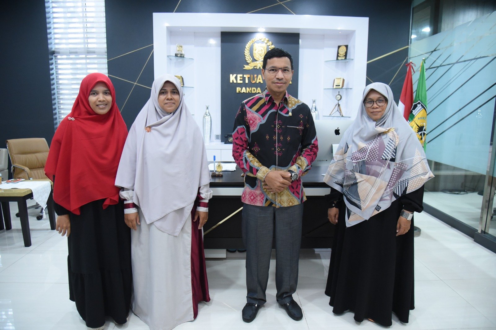 Ketua DPRK Banda Aceh Terima Kunjungan TK IT Ar-Rahmah, Diskusikan Pembelajaran Murid Pascapandemi