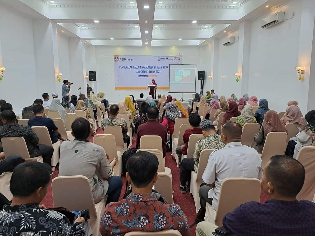 Buka Pembekalan Calon Narsum Berbagi Praktik Baik, Ini Harapan Kepala BGP Aceh 1 FB IMG 1681299316351