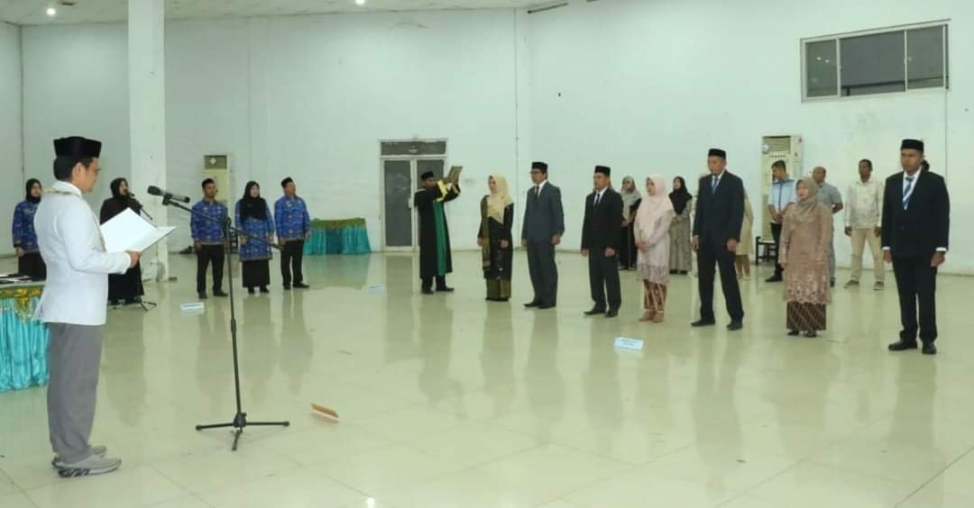 Rektor ISBI Aceh Kembali Lantik Pejabat Baru, Minta Semua Kerja Kolektif