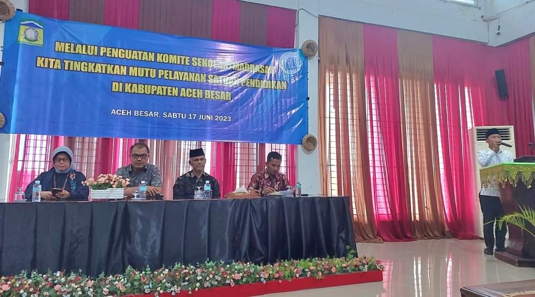 Majelis Pendidikan Daerah Aceh Besar Lakukan Penguatan Komite Sekolah