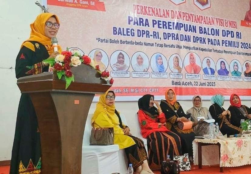 Ketua KPPG Banda Aceh Sampaikan Visi-Misi Perdana sebagai Bacaleg