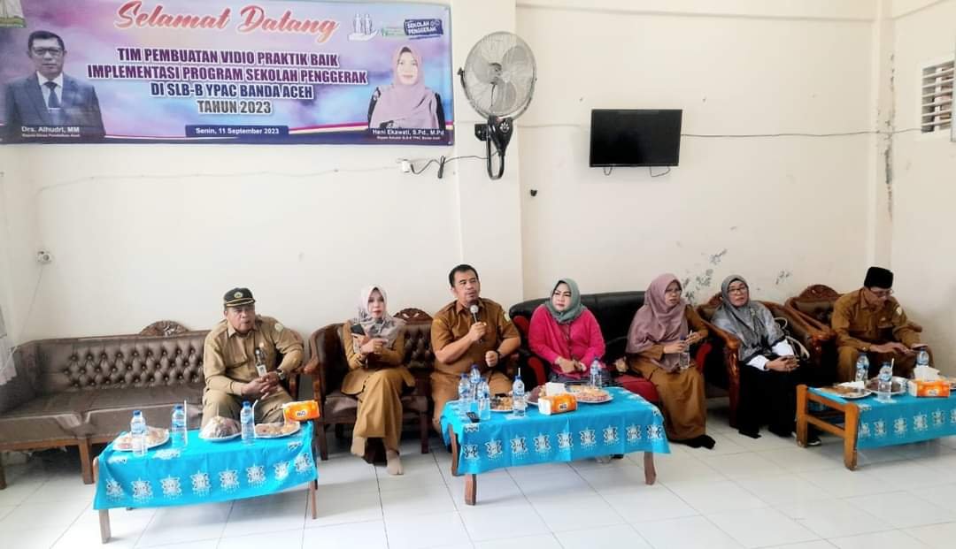 Tim Kemdikbudristek Buat Vidio Praktik Baik di SLB-B YPAC Banda Aceh