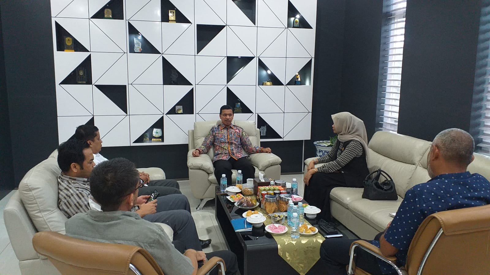 Ketua DPRK Terima Audiensi Panwaslih Banda Aceh