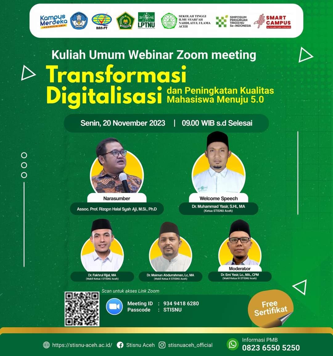 STISNU Aceh Siap Wujudkan Digitalisasi Perguruan Tinggi