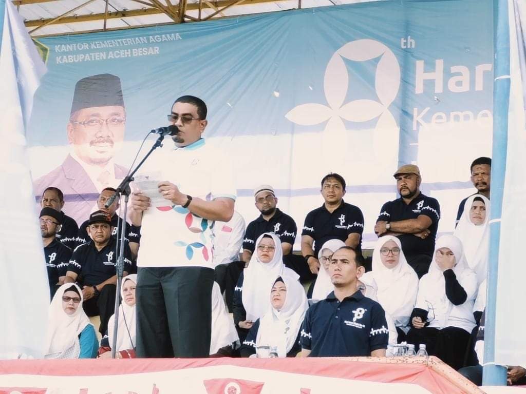 H Saifuddin pimpin Apel HAB ke 78 di Aceh Besar, Jaga Netralitas dan Kondusifitas Jelang Pemilu