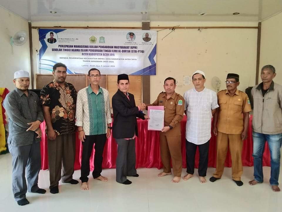 Ketua STAI-PTIQ Aceh Terjunkan Mahasiswa KPM dalam Kabupaten Aceh Jaya