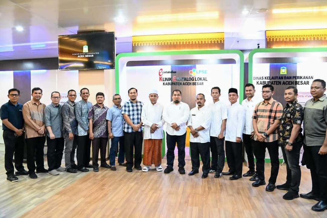 Penjabat Bupati Aceh Besar Lauching Klinik E-Katalog Lokal