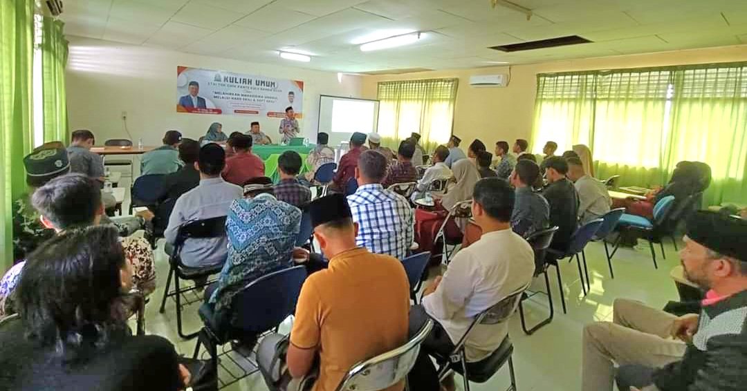 Wakil Ketua STISNU Aceh Isi Kuliah Umum di STAI Pante Kulu