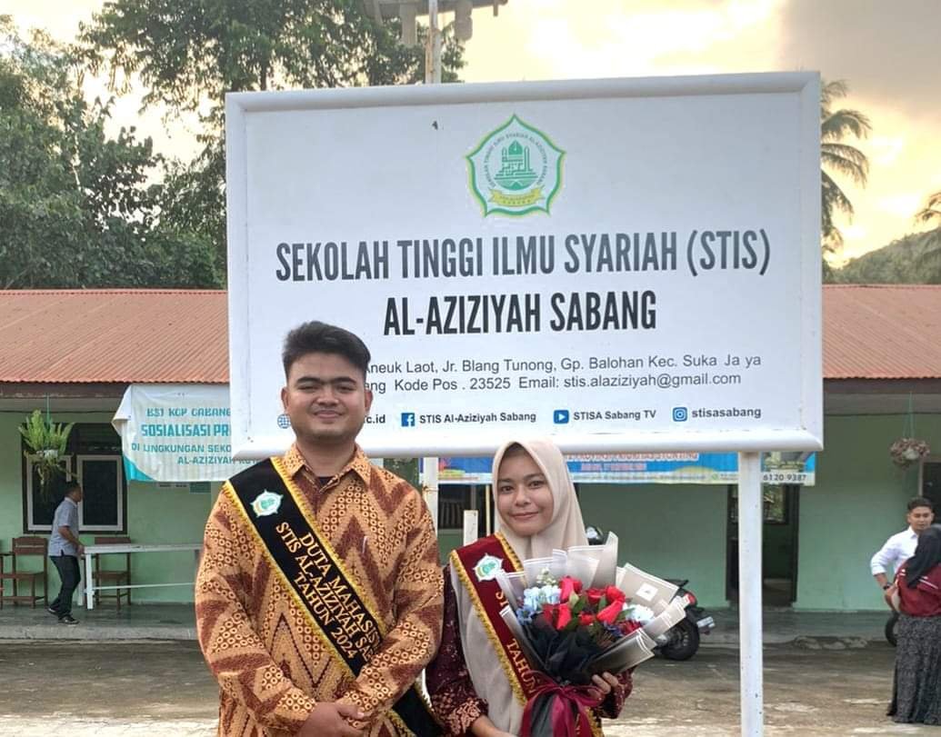 Tahniah! Alfi Syahrin dan Amiratul Mirza, Terpilih Duta Kampus STIS Al – Aziziyah 2024