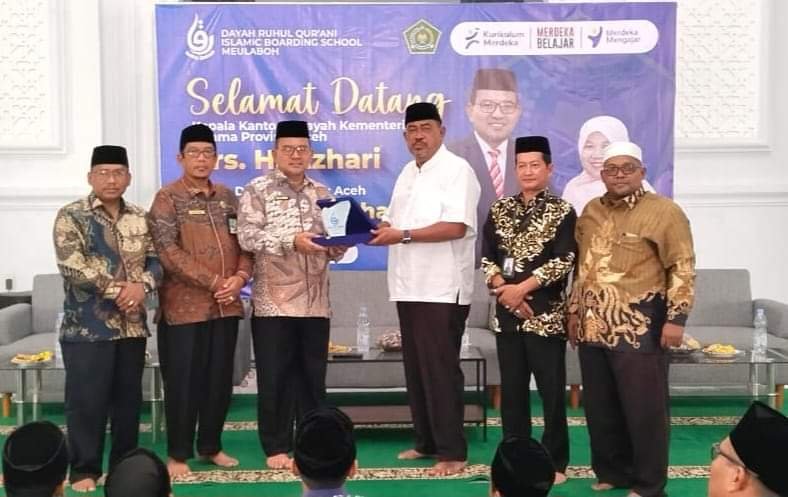 Kakanwil Kemenag Aceh Kunjungi Dayah Ruhul Qurani Aceh Barat